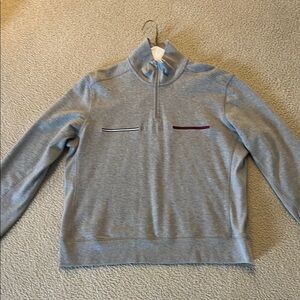 Tommy Hilfiger Gray Zip Up Sweatershirt